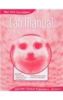 Harcourt Science: NYC Lab Manual Student Edition Science 08 Grade 2