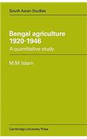 Bengal Agriculture 1920–1946