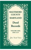 Baltimore County, Maryland Deed Records, Volume 1