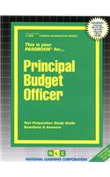 Principal Budget Officer: Passbooks Study Guide