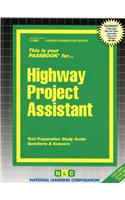 Highway Project Assistant: Passbooks Study Guide