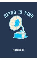 Retro Is King NOTEBOOK