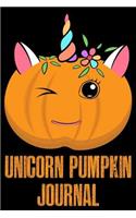 Unicorn Pumpkin Journal
