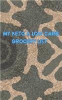 Keto & Low Carb Grocery List