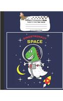 Primary Composition Notebook Grades K-2 Story Paper Journal 8x10 55 Sheets/110 Pages