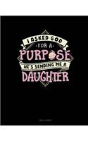 I Asked God for a Purpose He's Sending Me a Daughter: Meal Planner