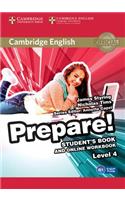 Cambridge English Prepare! Level 4 Student's Book and Online Workbook