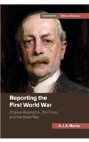 Reporting the First World War