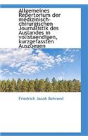 Allgemeines Repertorium Der Medizinisch-Chirurgischen Journalistik Des Auslandes in Vollstaendigen,