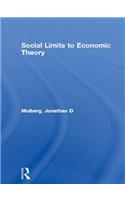 Social Limits to Economic Theory