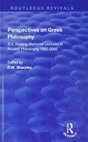 Perspectives on Greek Philosophy