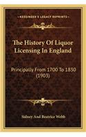 History Of Liquor Licensing In England