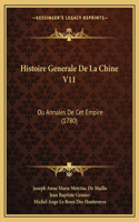 Histoire Generale De La Chine V11