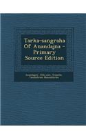 Tarka-Sangraha of Anandajna