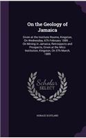 On the Geology of Jamaica