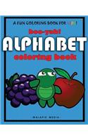 Boo-Yah! Alphabet Coloring Book