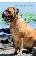 Bullmastiff April Notebook Bullmastiff Record, Log, Diary, Special Memories, to Do List, Academic Notepad, Scrapbook & More