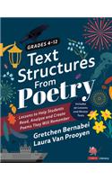 Text Structures from Poetry, Grades 4-12