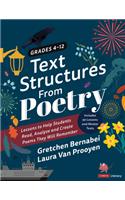 Text Structures From Poetry, Grades 4-12
