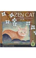 Zen Cat 2019 Mini Calendar: Paintings and Poetry by Nicholas Kirsten-Honshin