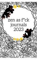 zen as f*ck journals 2023