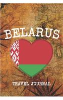 Belarus: 6x9 Travel planner I Road trip planner I Dot grid journal I Travel notebook I Travel diary I Pocket journal I Gift for Backpacker