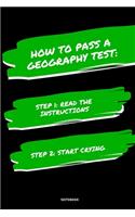 Notebook How to Pass a Geography Test
