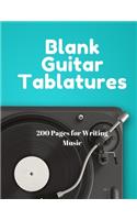 Blank Guitar Tablatures