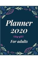 Planner 2020 for adults