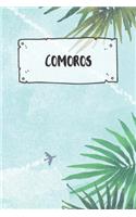 Comoros: Ruled Travel Diary Notebook or Journey Journal - Lined Trip Pocketbook for Men and Women with Lines