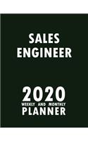 Sales Engineer 2020 Weekly and Monthly Planner