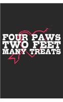 Four Paws, Two Feet, Many Treats