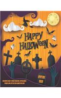 Happy Halloween, Activity Book For Kids