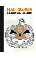 Halloween Coloring Book for Adults