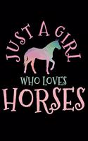 Just A Girl Who Loves Horses