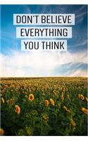 Don't believe everything you think