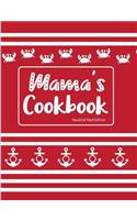 Mama's Cookbook Nautical Red Edition