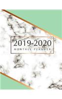 2019-2020 Monthly Planner: Two Year - Monthly Calendar Planner, 24 Months January 2019 to December 2020, Monthly Planner At A Glance, Daily Planner 2019-2020, Academic Agenda (3 Two Year Daily Weekly Monthly Calendar Planner)