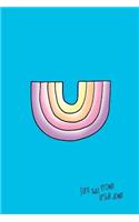 Happy Rainbow Notebook