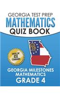 Georgia Test Prep Mathematics Quiz Book Georgia Milestones Mathematics Grade 4