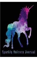 Sparkly Unicorn Journal