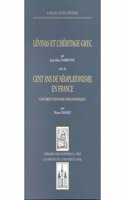 Levinas Et l'Heritage Grec Cent ANS de Neoplatonisme En France