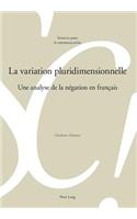 variation pluridimensionnelle