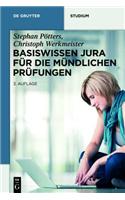 Basiswissen Jura Für Die Mündlichen Prüfungen