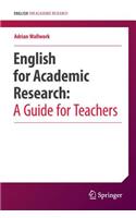 English for Academic Research