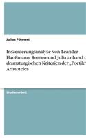 Inszenierungsanalyse von Leander Haußmann