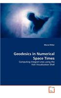 Geodesics in Numerical Space Times