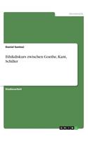 Ethikdiskurs zwischen Goethe, Kant, Schiller