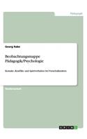 Beobachtungsmappe Pädagogik/Psychologie