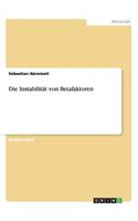 Die Instabilität von Betafaktoren